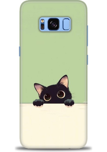 Samsung Galaxy S8 Plus Hd Baskılı Kılıf + Seramik Tam Kaplayan Ekran Koruyucu 68