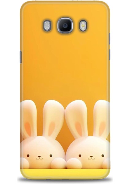 Samsung Galaxy J7 2016 Hd Baskılı Kılıf + Seramik Tam Kaplayan Ekran Koruyucu 78