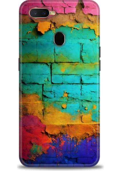 Oppo A12 Kılıf Hd Baskılı Kılıf + Seramik Tam Kaplayan Ekran Koruyucu 437