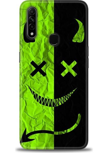 Oppo A31 Kılıf Hd Baskılı Kılıf + Seramik Tam Kaplayan Ekran Koruyucu 360