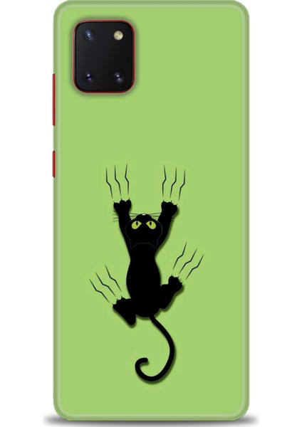 Samsung Galaxy A81 Hd Baskılı Kılıf + Seramik Tam Kaplayan Ekran Koruyucu 65