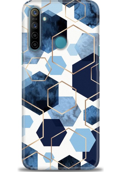 Realme C3 Kılıf Hd Baskılı Kılıf + Seramik Tam Kaplayan Ekran Koruyucu 324