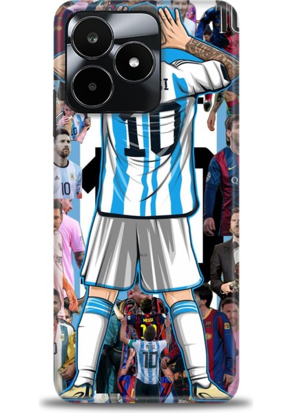 Realme C53 Kılıf Hd Baskılı Kılıf + Seramik Tam Kaplayan Ekran Koruyucu 17