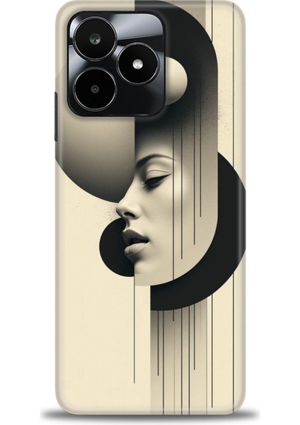 Realme C53 Kılıf Hd Baskılı Kılıf + Seramik Tam Kaplayan Ekran Koruyucu 149