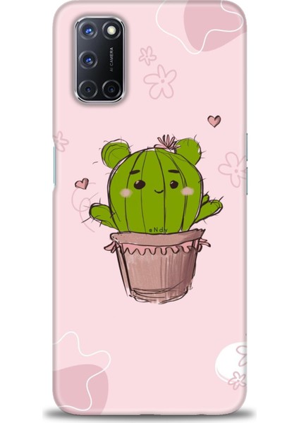 Oppo A72 Kılıf Hd Baskılı Kılıf + Seramik Tam Kaplayan Ekran Koruyucu 304