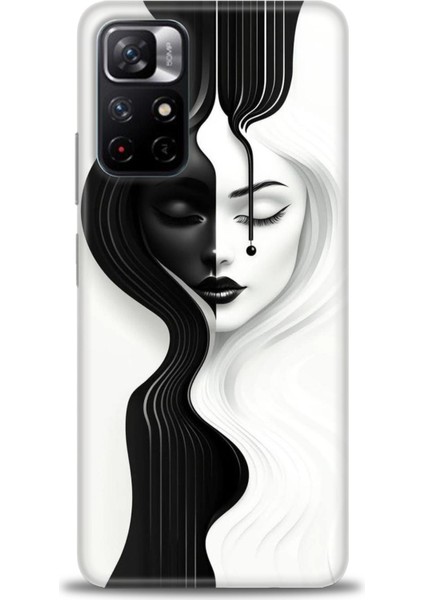 Xiaomi Redmi Note 12S Hd Baskılı Kılıf + Seramik Tam Kaplayan Ekran Koruyucu 144