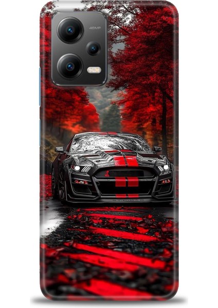 Xiaomi Poco X5 5g Kılıf Hd Baskılı Kılıf + Seramik Tam Kaplayan Ekran Koruyucu 490