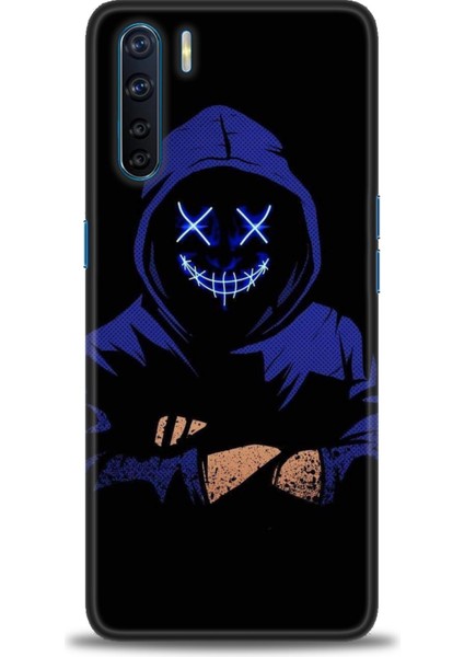 Oppo A91 Kılıf Hd Baskılı Kılıf + Seramik Tam Kaplayan Ekran Koruyucu 359