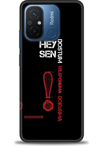 Xiaomi Redmi 12C Kılıf Hd Baskılı Kılıf + Seramik Tam Kaplayan Ekran Koruyucu 392
