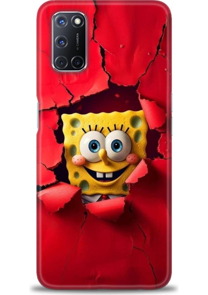 Oppo A92 Kılıf Hd Baskılı Kılıf + Seramik Tam Kaplayan Ekran Koruyucu 458