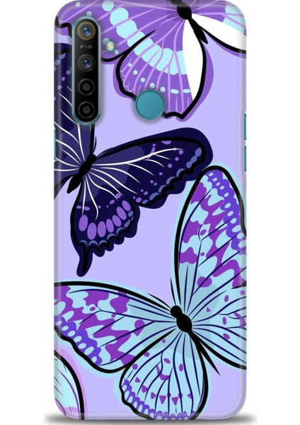 Realme C3 Kılıf Hd Baskılı Kılıf + Seramik Tam Kaplayan Ekran Koruyucu 295