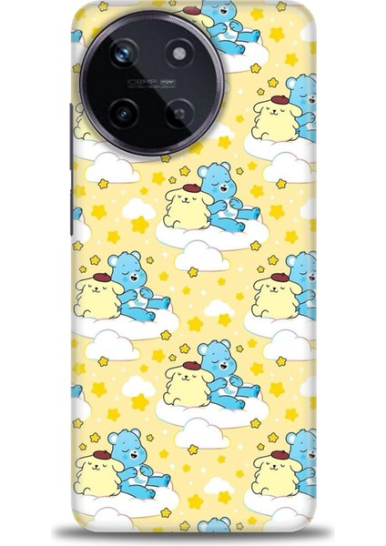 Realme 11 4g Kılıf Hd Baskılı Kılıf + Seramik Tam Kaplayan Ekran Koruyucu 495