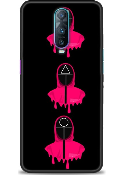 Oppo RX17 Pro Kılıf Hd Baskılı Kılıf + Seramik Tam Kaplayan Ekran Koruyucu 284