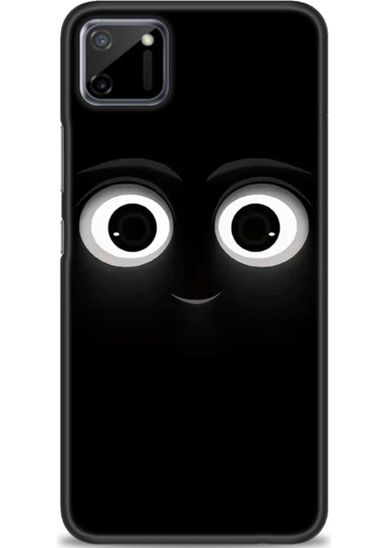 Realme C11 Kılıf Hd Baskılı Kılıf + Seramik Tam Kaplayan Ekran Koruyucu 69