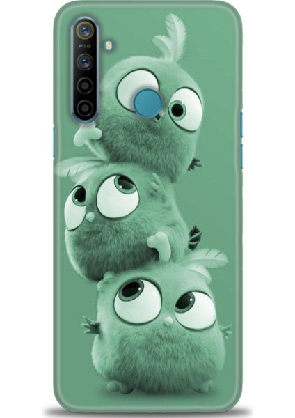 Realme C3 Kılıf Hd Baskılı Kılıf + Seramik Tam Kaplayan Ekran Koruyucu 367