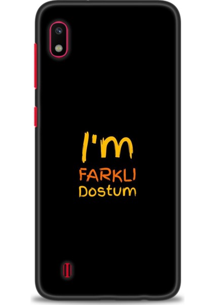 Samsung Galaxy A10 Hd Baskılı Kılıf + Seramik Tam Kaplayan Ekran Koruyucu 399