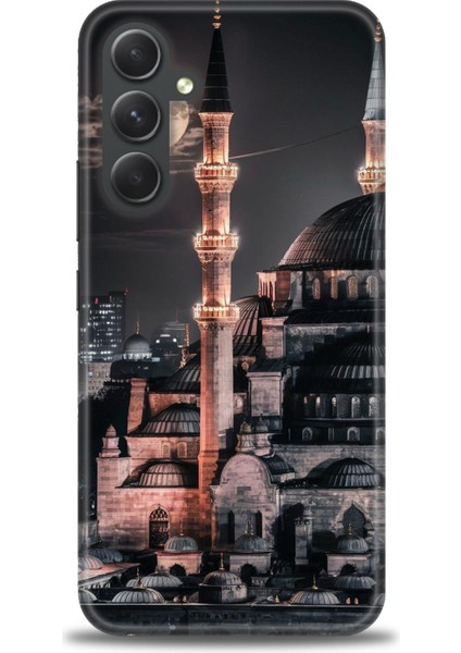 Samsung Galaxy A54 Hd Baskılı Kılıf + Seramik Tam Kaplayan Ekran Koruyucu 230