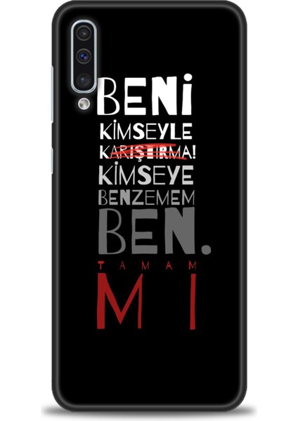 Samsung Galaxy A30S Hd Baskılı Kılıf + Seramik Tam Kaplayan Ekran Koruyucu 396