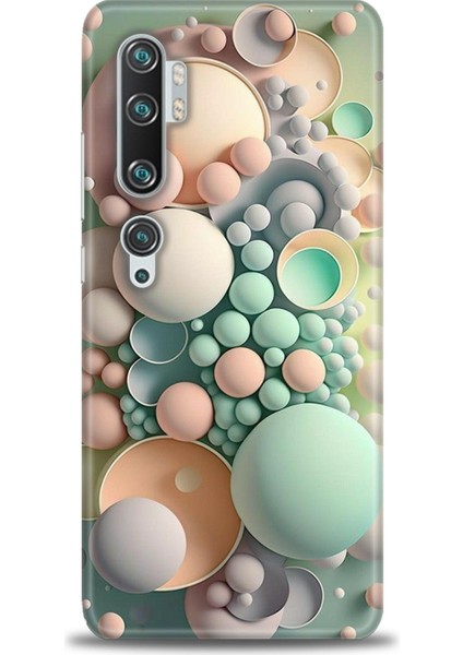 Xiaomi Mi Note 10 Pro Kılıf Hd Baskılı Kılıf + Seramik Tam Kaplayan Ekran Koruyucu 347