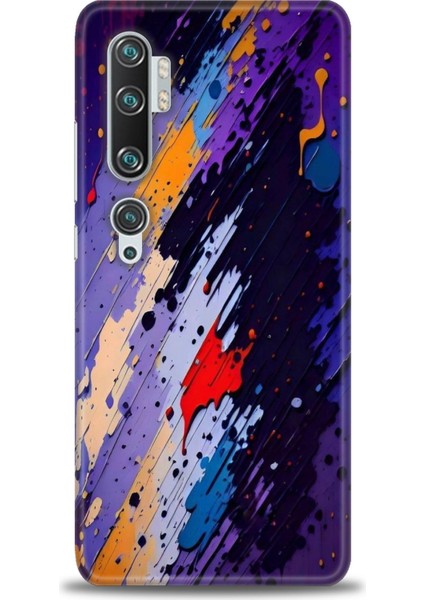 Xiaomi Mi Note 10 Pro Kılıf Hd Baskılı Kılıf + Seramik Tam Kaplayan Ekran Koruyucu 436