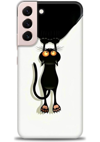Samsung Galaxy S22 Plus Hd Baskılı Kılıf + Seramik Tam Kaplayan Ekran Koruyucu 61