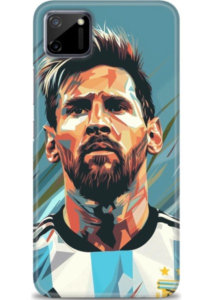 Realme C11 Kılıf Hd Baskılı Kılıf + Seramik Tam Kaplayan Ekran Koruyucu 13