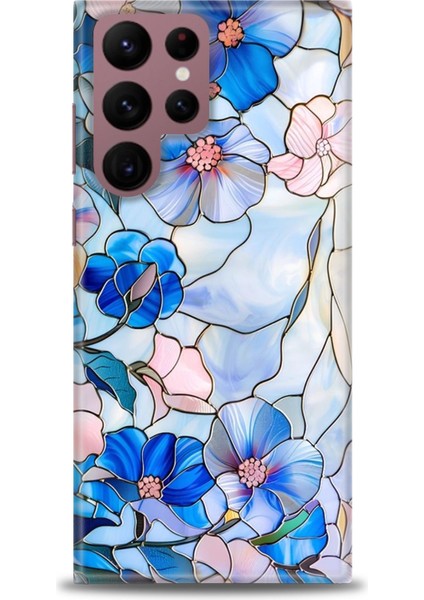 Samsung Galaxy S22 Ultra Hd Baskılı Kılıf + Seramik Tam Kaplayan Ekran Koruyucu 337