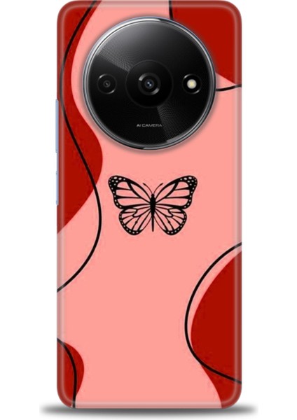 Xiaomi Redmi A3 4g 2024 Hd Baskılı Kılıf + Seramik Tam Kaplayan Ekran Koruyucu 189