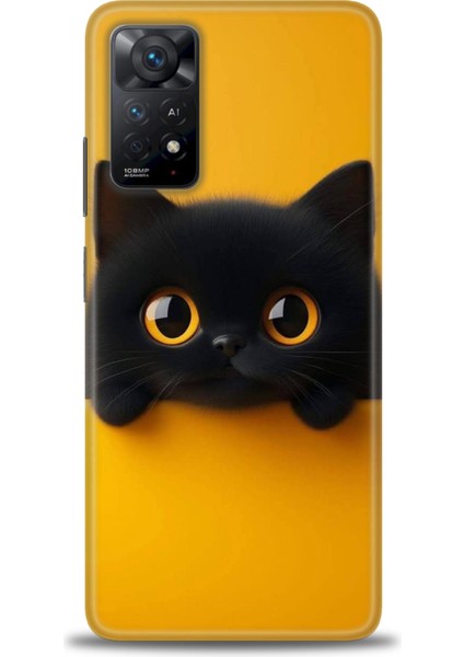 Xiaomi Redmi Note 11 Pro 4g Hd Baskılı Kılıf + Seramik Tam Kaplayan Ekran Koruyucu 64