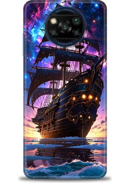 Xiaomi Poco X3 Pro Kılıf Hd Baskılı Kılıf + Seramik Tam Kaplayan Ekran Koruyucu 236