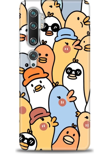 Xiaomi Mi Note 10 Pro Kılıf Hd Baskılı Kılıf + Seramik Tam Kaplayan Ekran Koruyucu 497