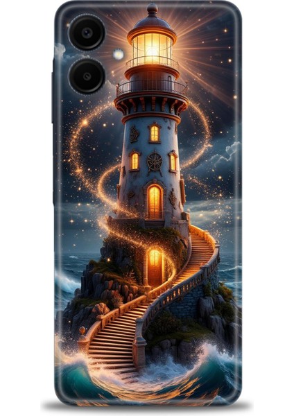 Samsung Galaxy A06 Hd Baskılı Kılıf + Seramik Tam Kaplayan Ekran Koruyucu 232