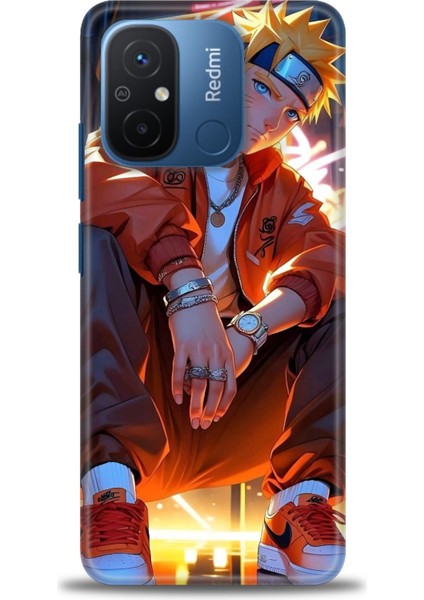 Xiaomi Redmi 12C Kılıf Hd Baskılı Kılıf + Seramik Tam Kaplayan Ekran Koruyucu 252