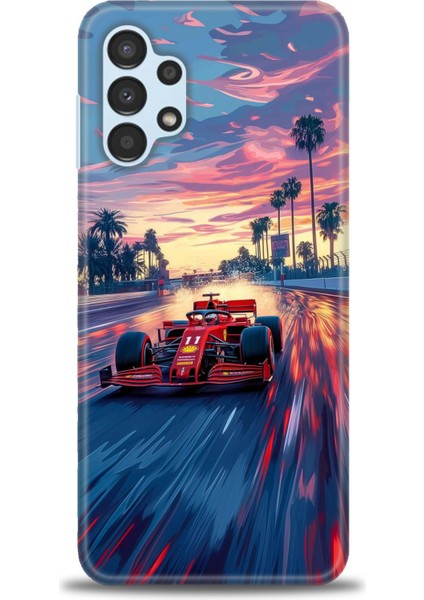 Samsung Galaxy A13 4g Hd Baskılı Kılıf + Seramik Tam Kaplayan Ekran Koruyucu 102