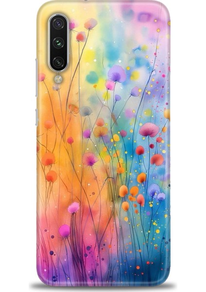 Xiaomi Mi A3 Kılıf Hd Baskılı Kılıf + Seramik Tam Kaplayan Ekran Koruyucu 413