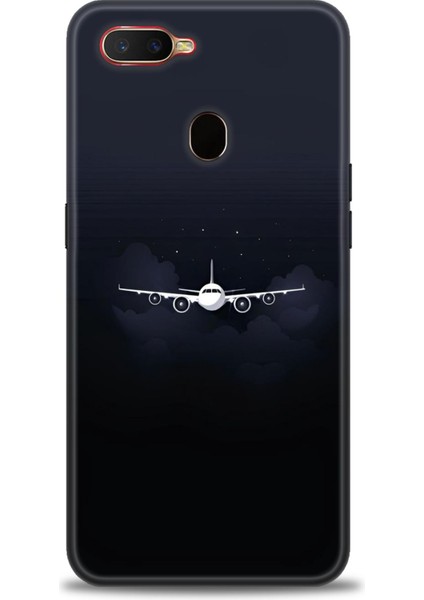 Oppo Ax7 Kılıf Hd Baskılı Kılıf + Seramik Tam Kaplayan Ekran Koruyucu 381