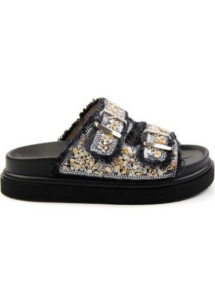 Siyah Kadın Terlik K04429320387