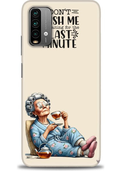 Xiaomi Redmi 9t Hd Baskılı Kılıf + Seramik Tam Kaplayan Ekran Koruyucu 46