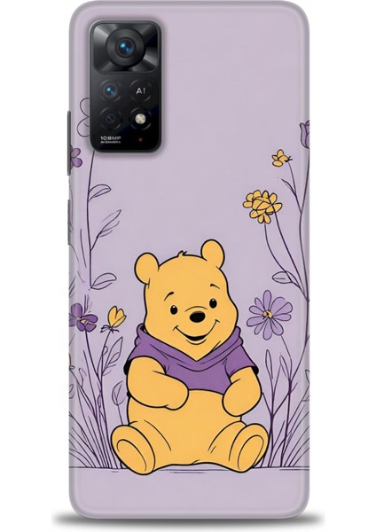 Xiaomi Redmi Note 11 Pro 4g Hd Baskılı Kılıf + Seramik Tam Kaplayan Ekran Koruyucu 55