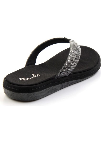 Mat Siyah Kadın Terlik K04156025338 modelleri