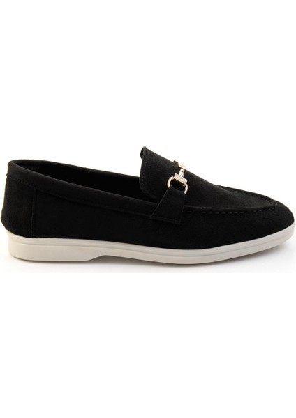 Siyah Kadın Loafer Ayakkabı K01140004572