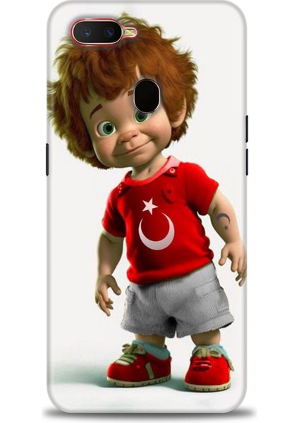 Oppo A12 Kılıf Hd Baskılı Kılıf + Seramik Tam Kaplayan Ekran Koruyucu 247