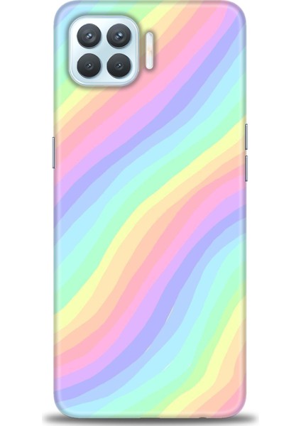 Oppo Reno 4 Lite Kılıf Hd Baskılı Kılıf + Seramik Tam Kaplayan Ekran Koruyucu 427
