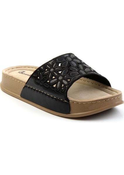 Siyah Kadın Terlik K04099501309 fiyatları