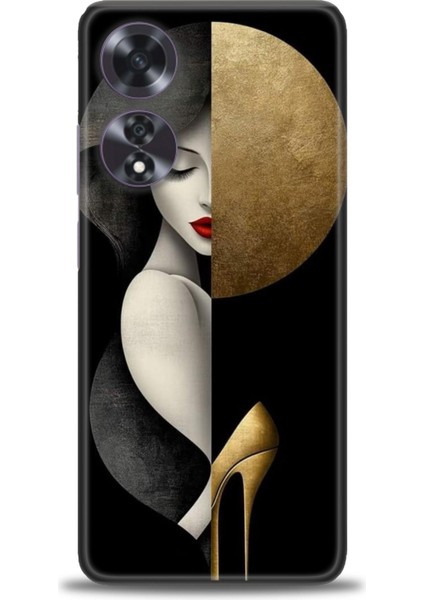 Oppo A60 Kılıf Hd Baskılı Kılıf + Seramik Tam Kaplayan Ekran Koruyucu 147