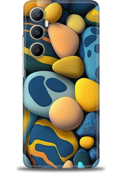 Realme C65 4g Kılıf Hd Baskılı Kılıf + Seramik Tam Kaplayan Ekran Koruyucu 343