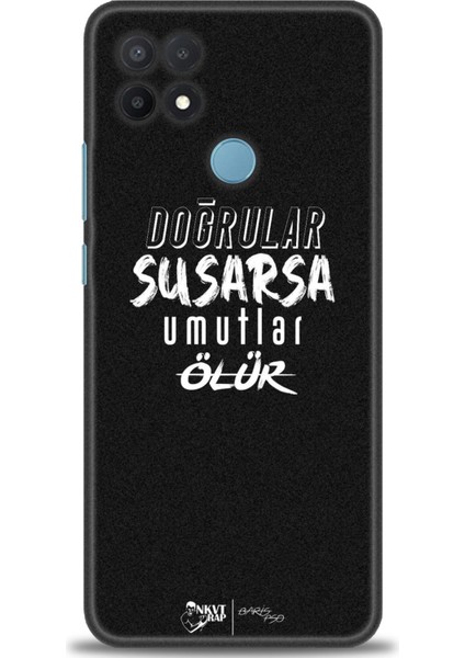 Oppo A15 Kılıf Hd Baskılı Kılıf + Seramik Tam Kaplayan Ekran Koruyucu 395