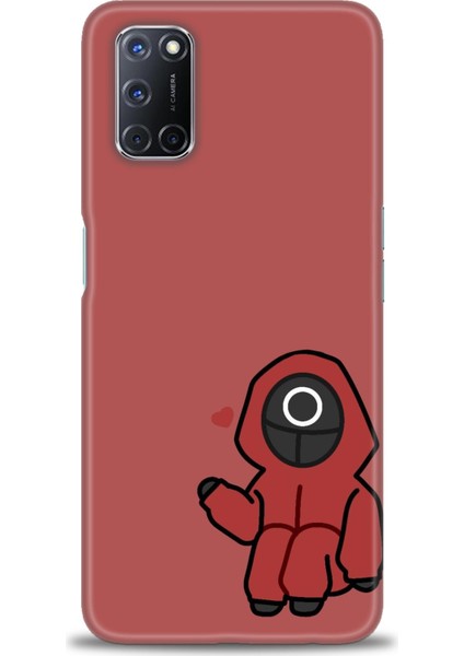 Oppo A92 Kılıf Hd Baskılı Kılıf + Seramik Tam Kaplayan Ekran Koruyucu 288