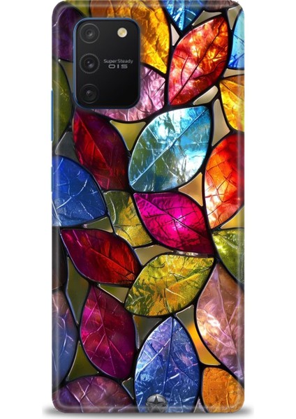 Samsung Galaxy A91 Hd Baskılı Kılıf + Seramik Tam Kaplayan Ekran Koruyucu 339