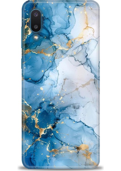 Samsung Galaxy A02 Hd Baskılı Kılıf + Seramik Tam Kaplayan Ekran Koruyucu 312